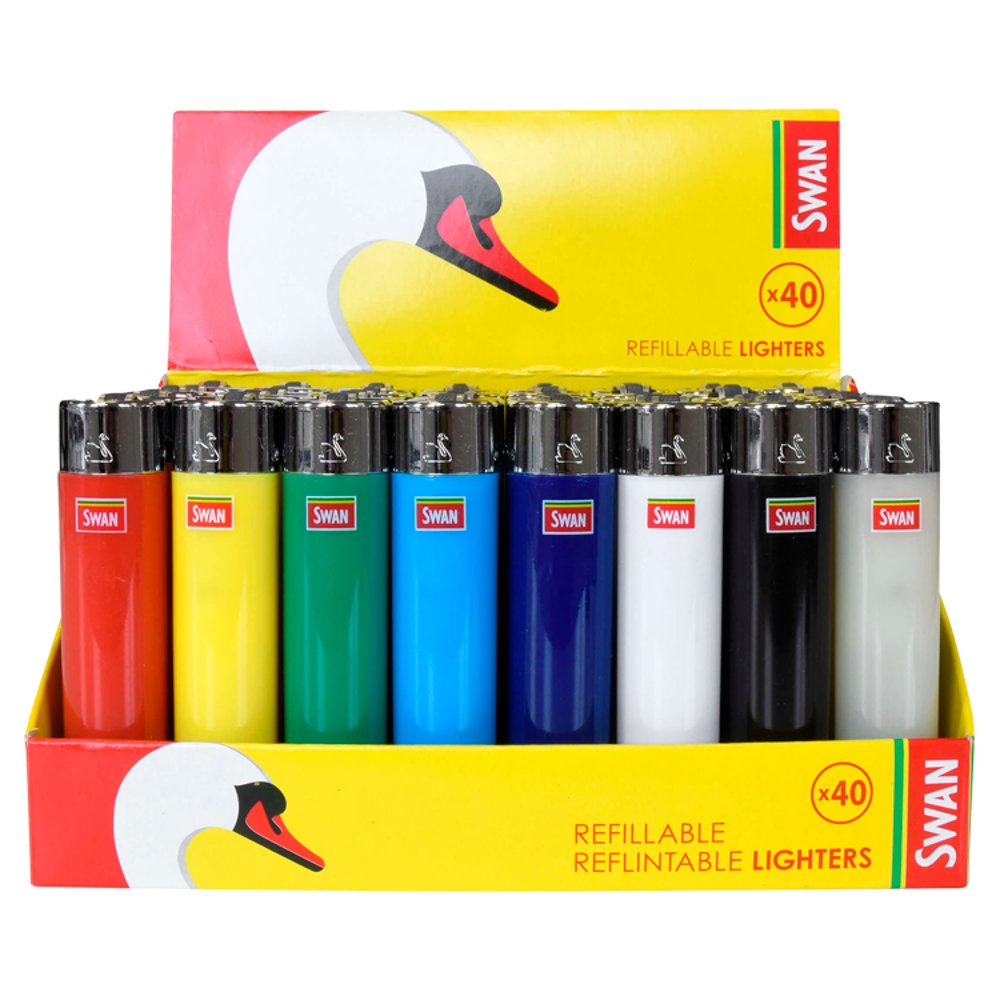 Swan 40 Refillable Lighters