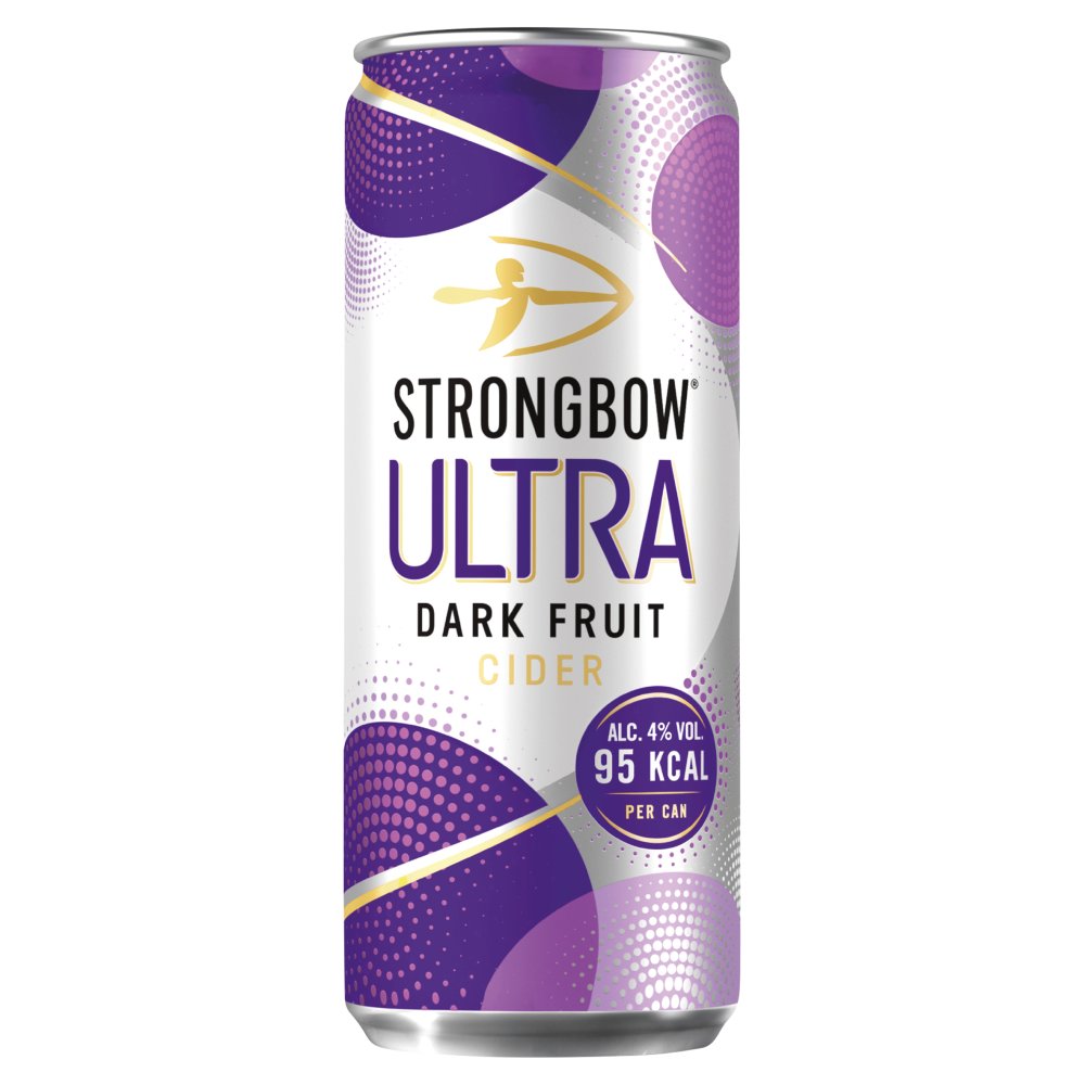 Strongbow Ultra Dark Fruit Cider 330ML Can