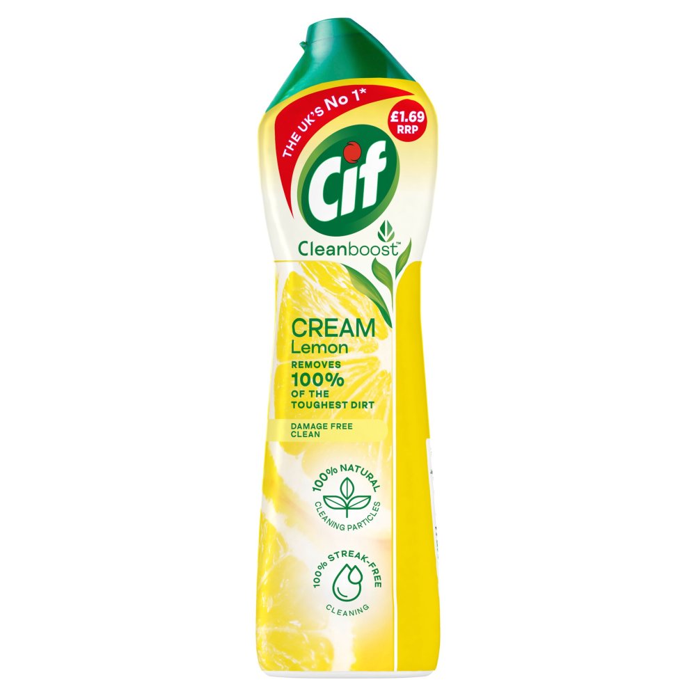 Cif Cream Cleaner Lemon 500 ml 