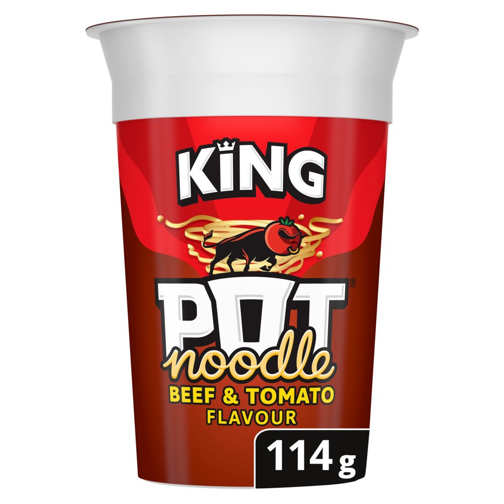 Pot Noodle King Pot Beef & Tomato 114 g 