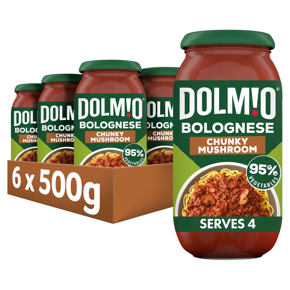 Dolmio Bolognese Chunky Mushroom Pasta Sauce 500g
