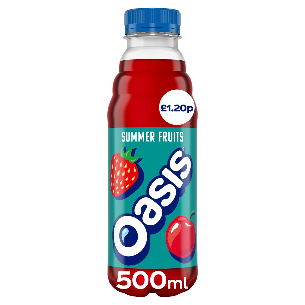 Oasis Summer Fruits 500ml PMP £1.20