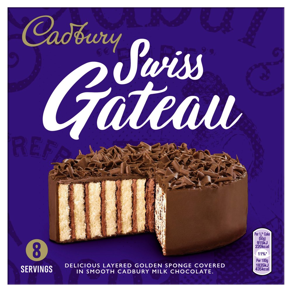 Cadbury Swiss Gateau
