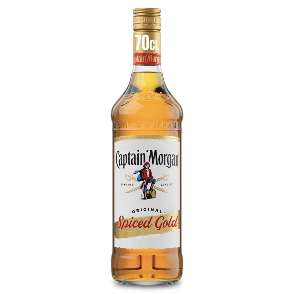 Captain Morgan Spiced Gold Rum Based Spirit Drink 35% vol 70cl