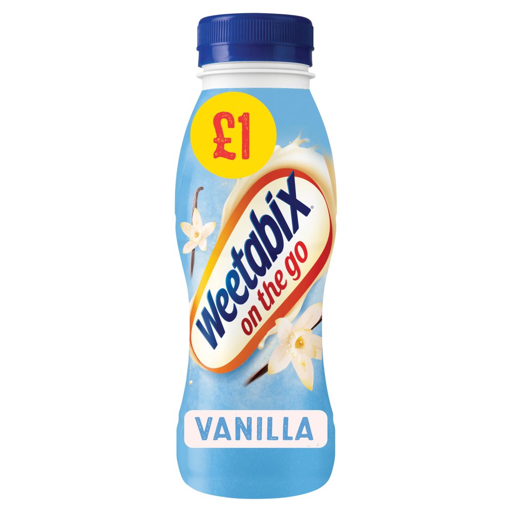 Weetabix On the Go Breakfast Drink Vanilla 8 x 250ml PMP £1