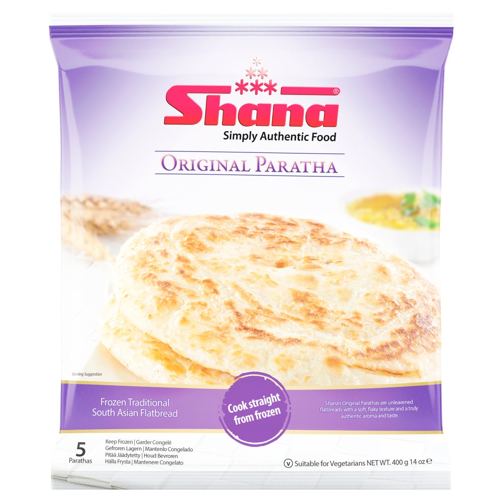 Shana Original Paratha 5 Pieces 400g