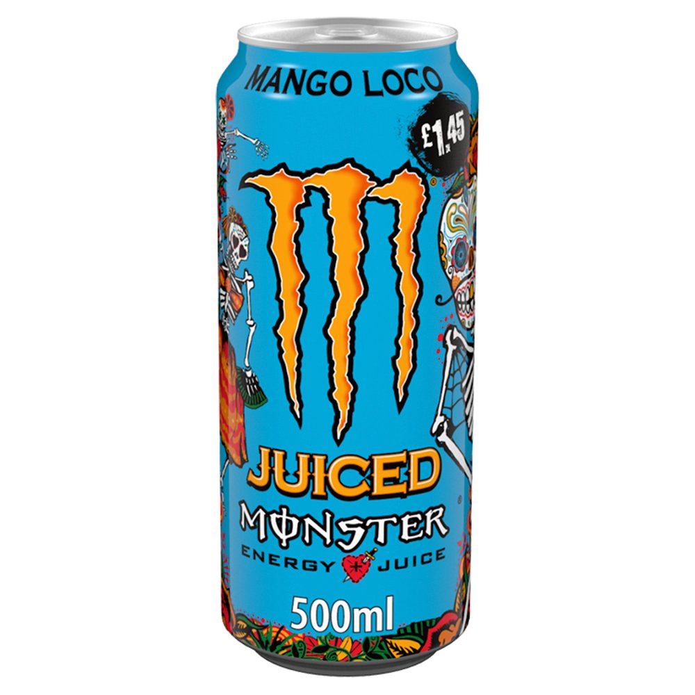 Monster Mango Loco Energy Drink 12 x 500ml PM £1.45