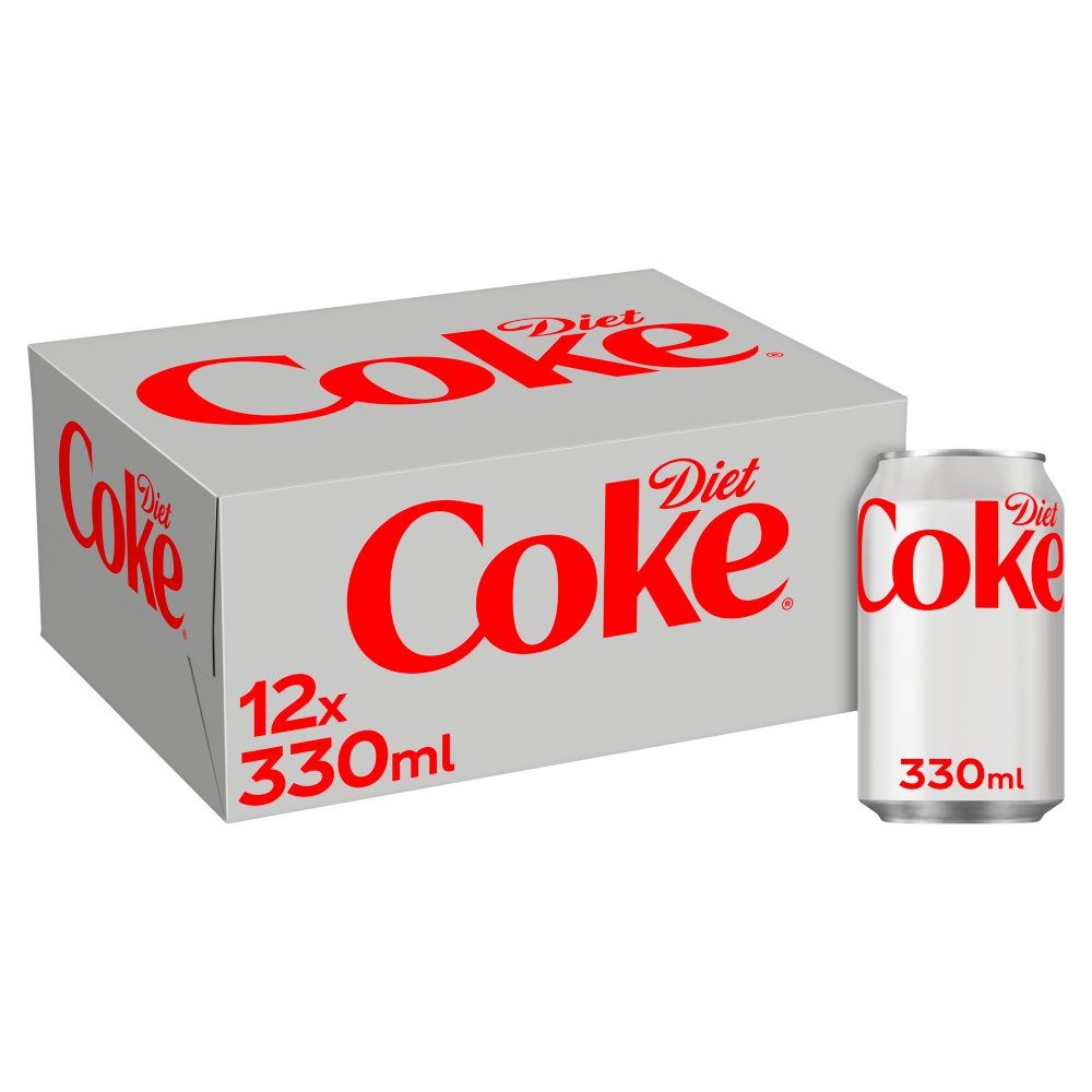 Diet Coke 12 x 330ml Cans