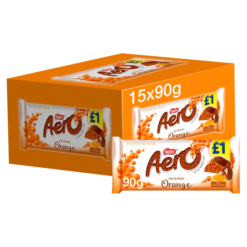 Aero Orange Chocolate Sharing Bar 90g PMP £1