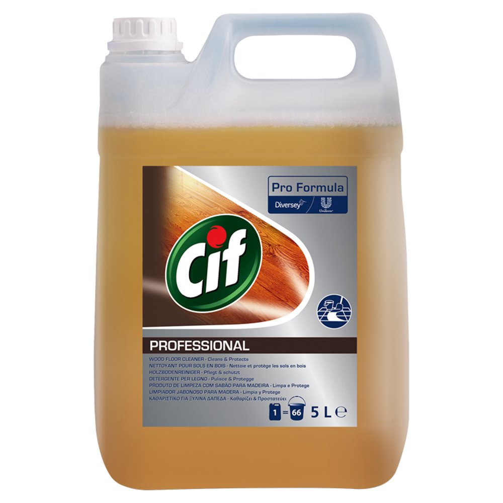 Cif Pro Formula Professional Wood Floor Cleaner 5L