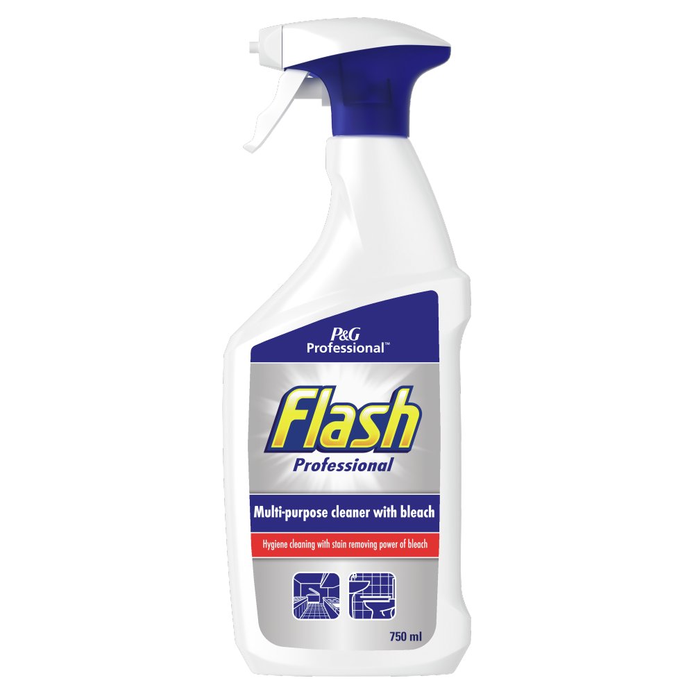Flash Professional Multi-Purpose Cleaner With Bleach 750ML