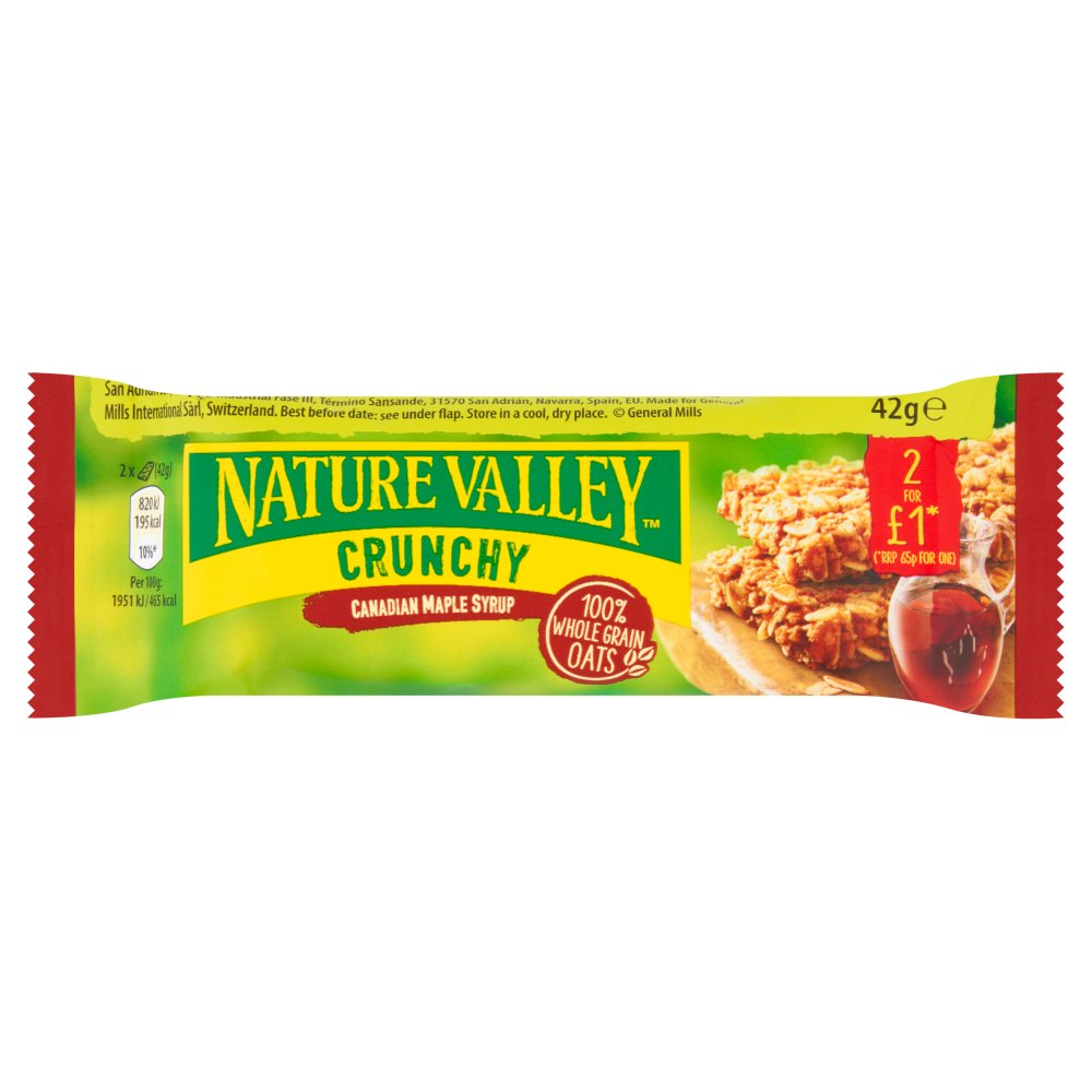 Nature Valley Crunchy Canadian Maple Syrup 42g