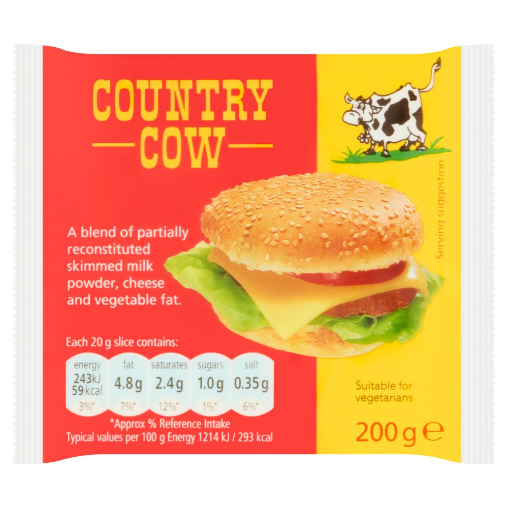 Country Cow Processed Cheese 200g