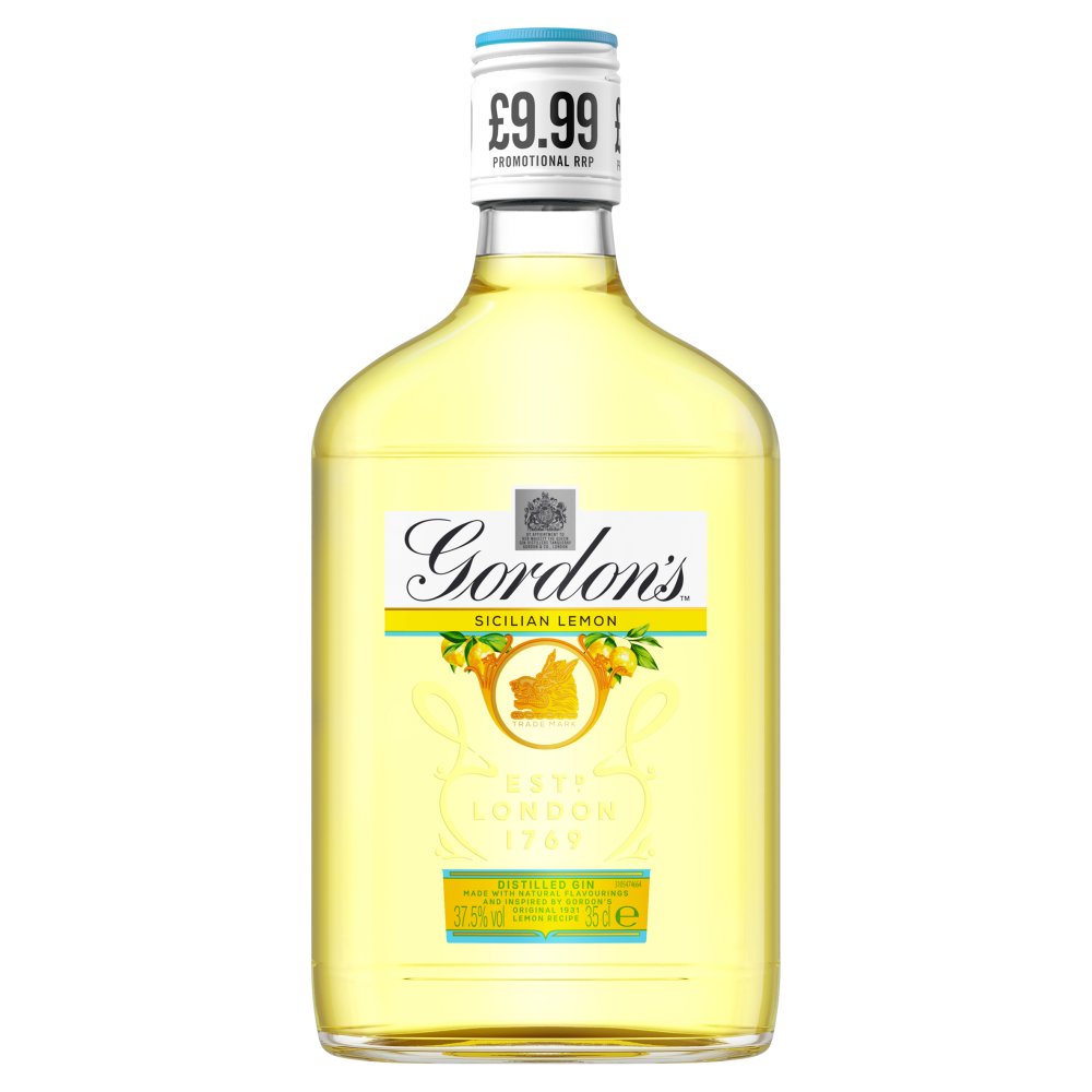 Gordon's Sicilian Lemon Distilled Gin 35cl PMP £9.99