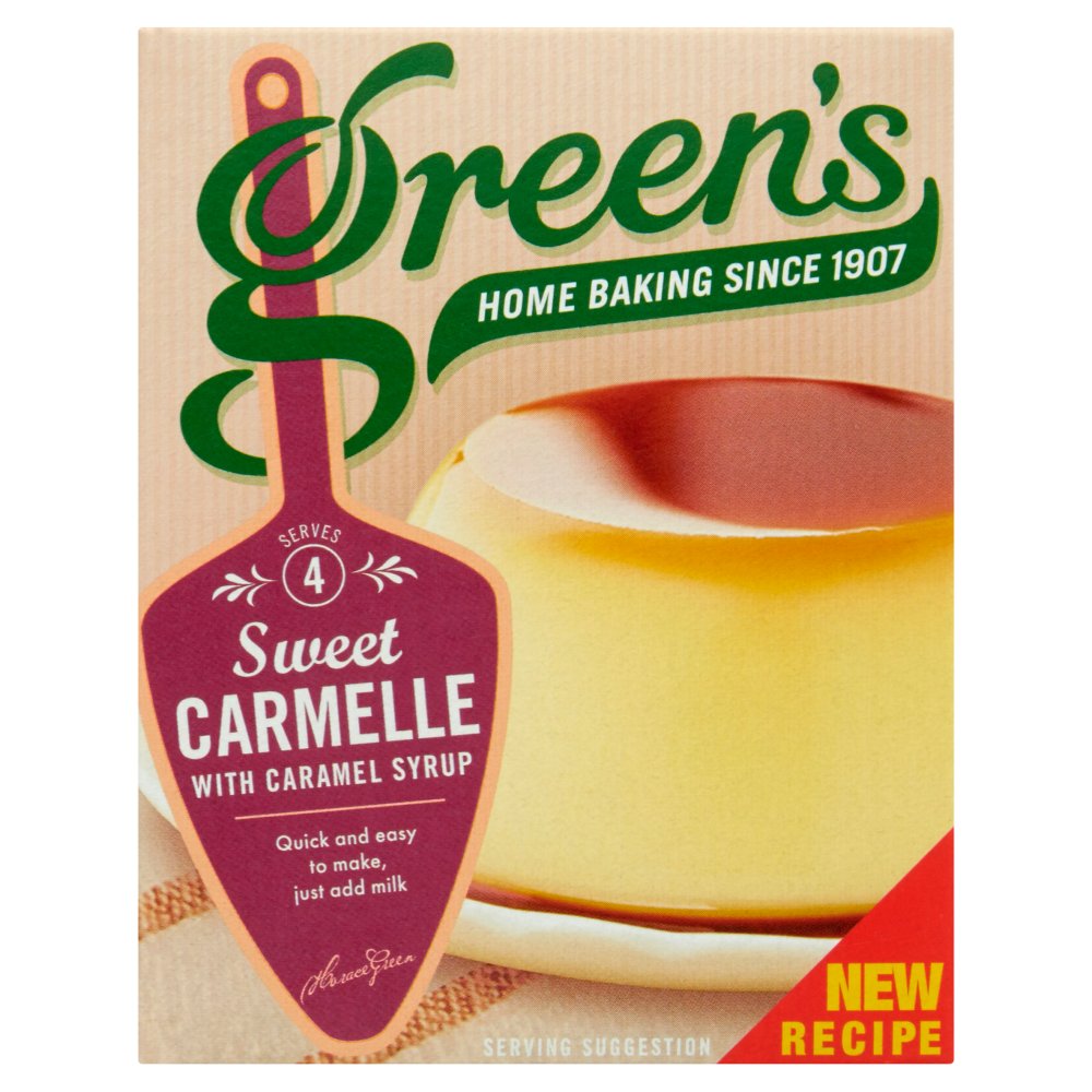 Green's Sweet Carmelle with Caramel Syrup 70g