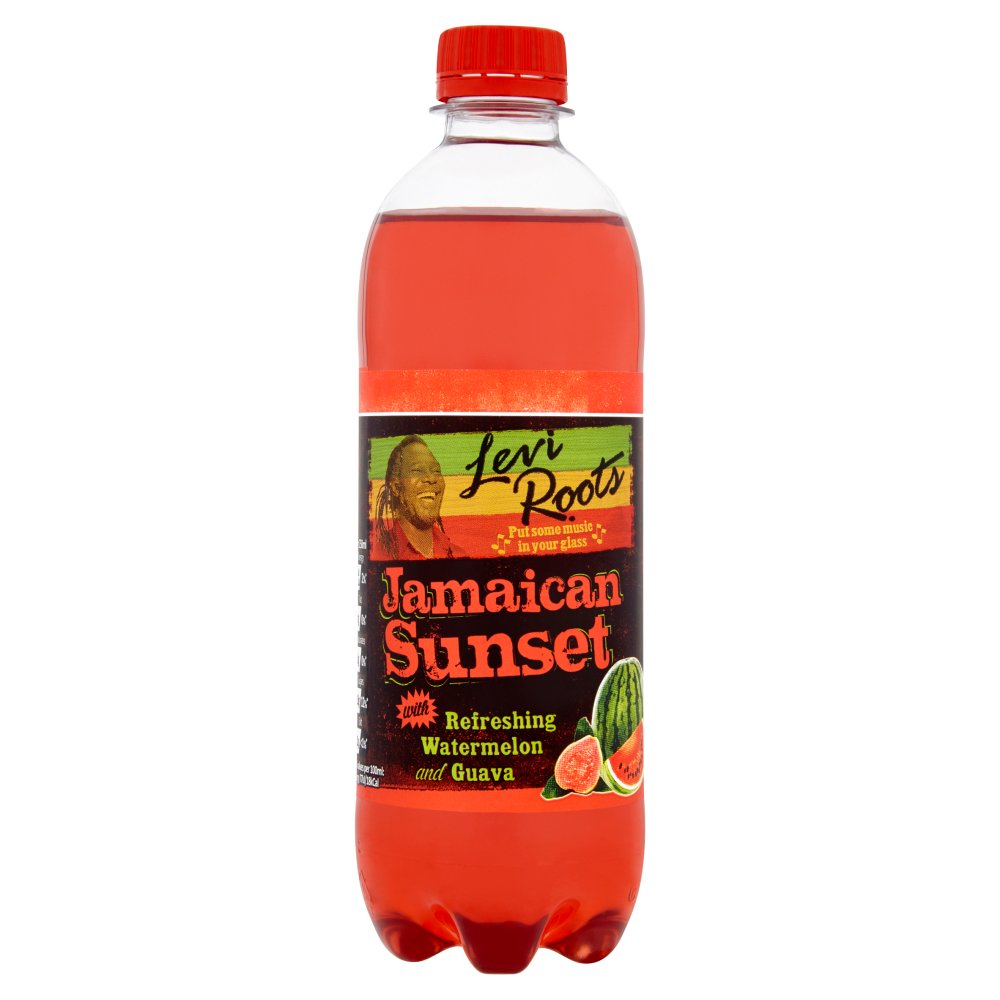 Levi Roots Jamaican Sunset with Refreshing Watermelon and Guava 500ml |  Bestway Wholesale