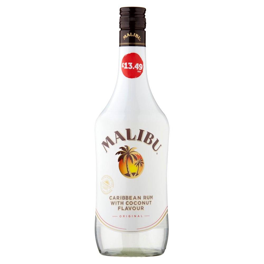Malibu Original White Rum with Coconut Flavour 70cl | Bestway Wholesale