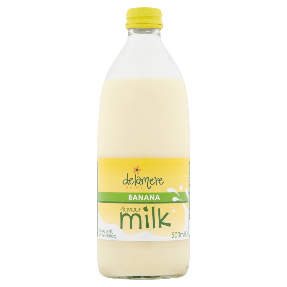 Delamere Dairy Banana Flavour Milk 500ml