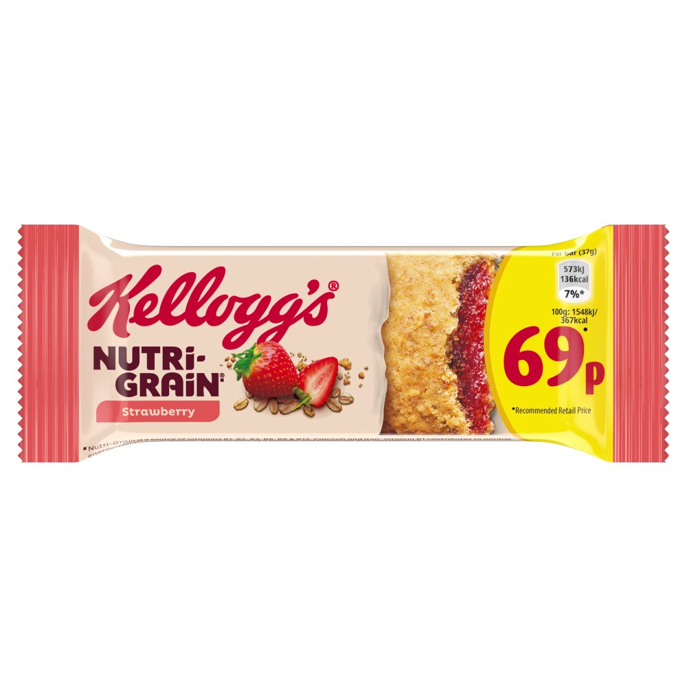 Kellogg's Nutri Grain Strawberry 37g