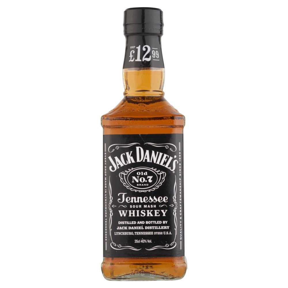 Jack Daniel's Old No. 7 Tennessee Whiskey 35 cL £12.99 PMP