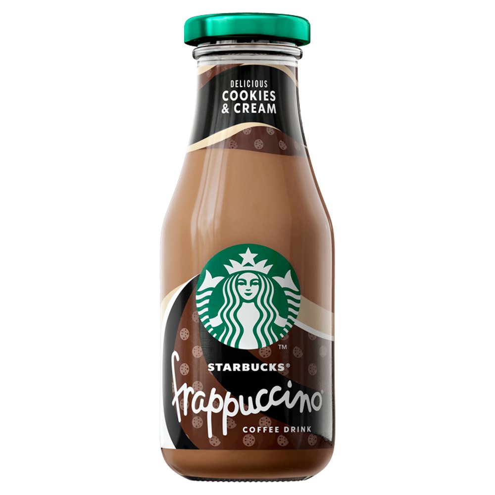 Starbucks Frappuccino Cookies & Cream Flavoured Milk Iced Coffee 250ml