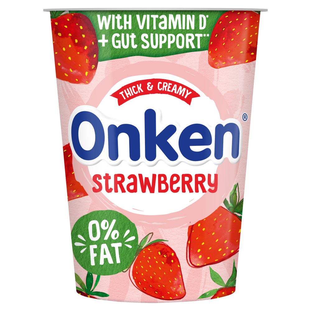 Onken 0% Fat Strawberry 450g
