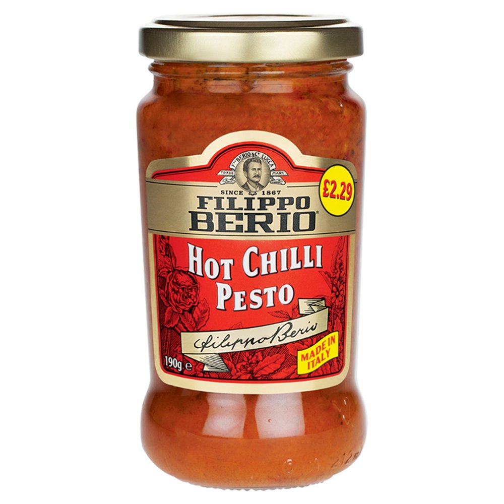 Filippo Berio Hot Chilli Pesto 190g