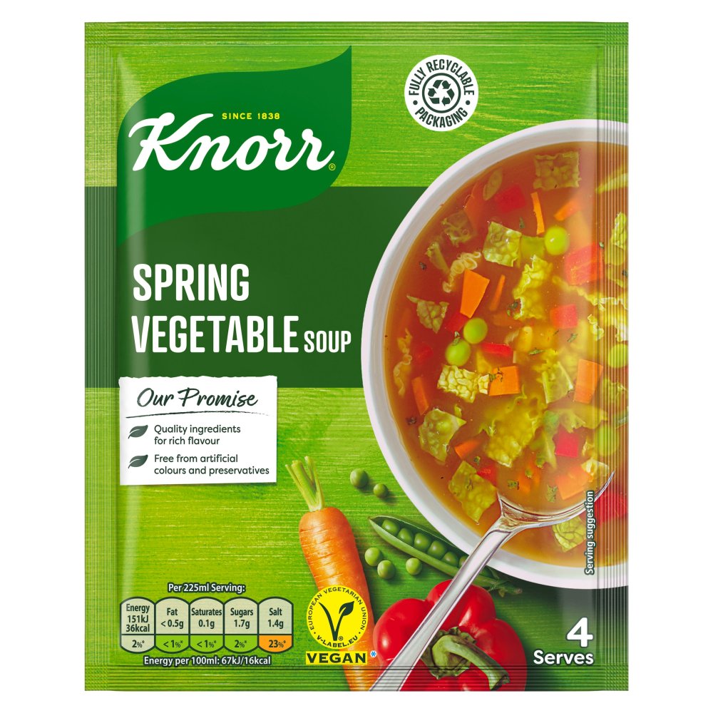 Knorr Dry Packet Soup Florida Spring Vegetable 48 g 