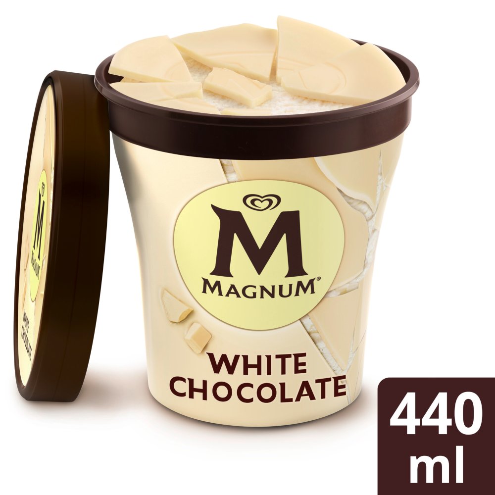 Magnum White Ice Cream 440ml
