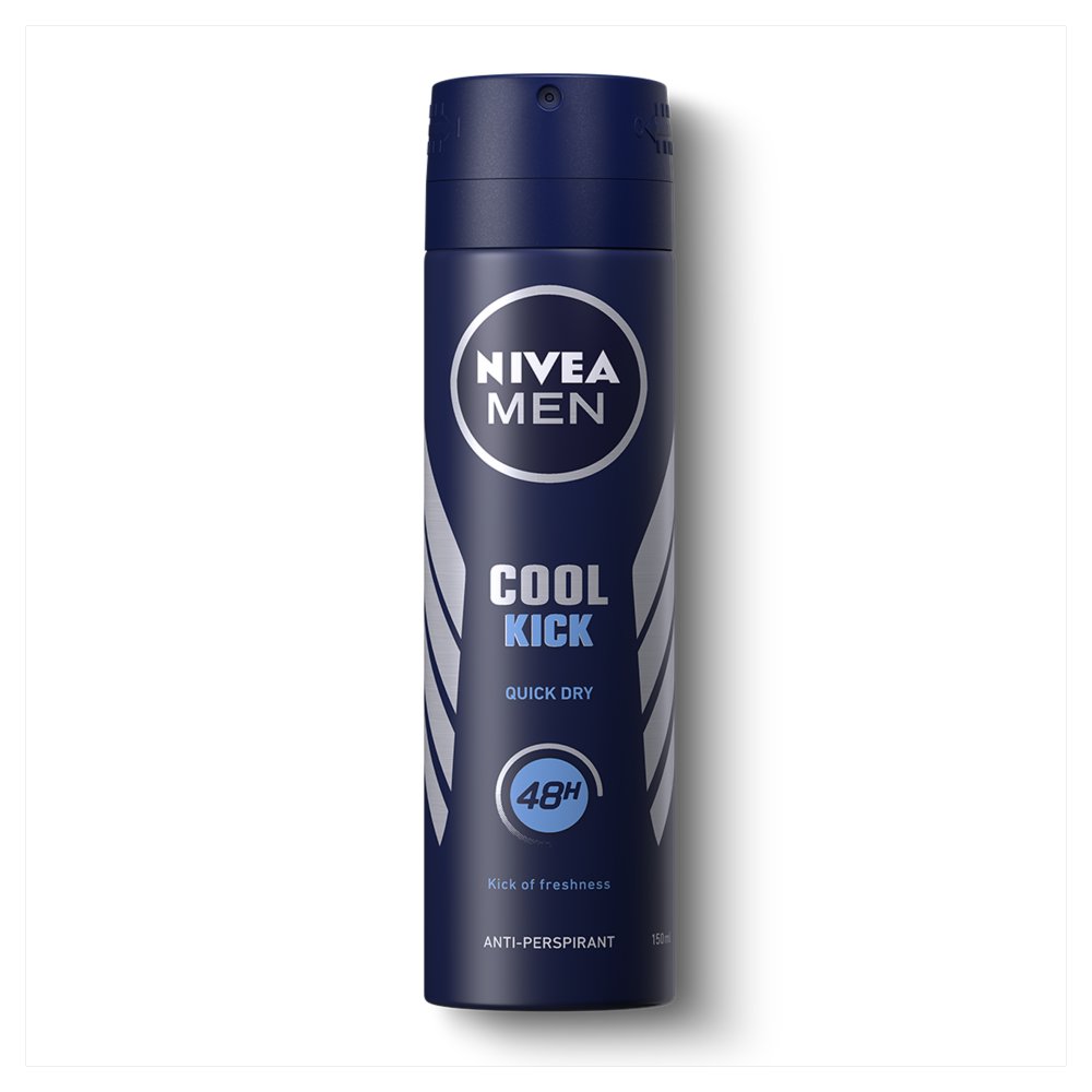 NIVEA MEN Cool Kick Anti-perspirant Deodorant Spray 150ML