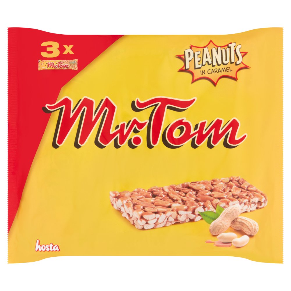 Mr. Tom Peanuts in Caramel 3 x 40g (120g) | BB Foodservice