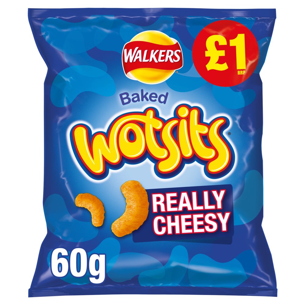 Walkers Wotsits Cheese Snacks £1 RRP PMP 60g