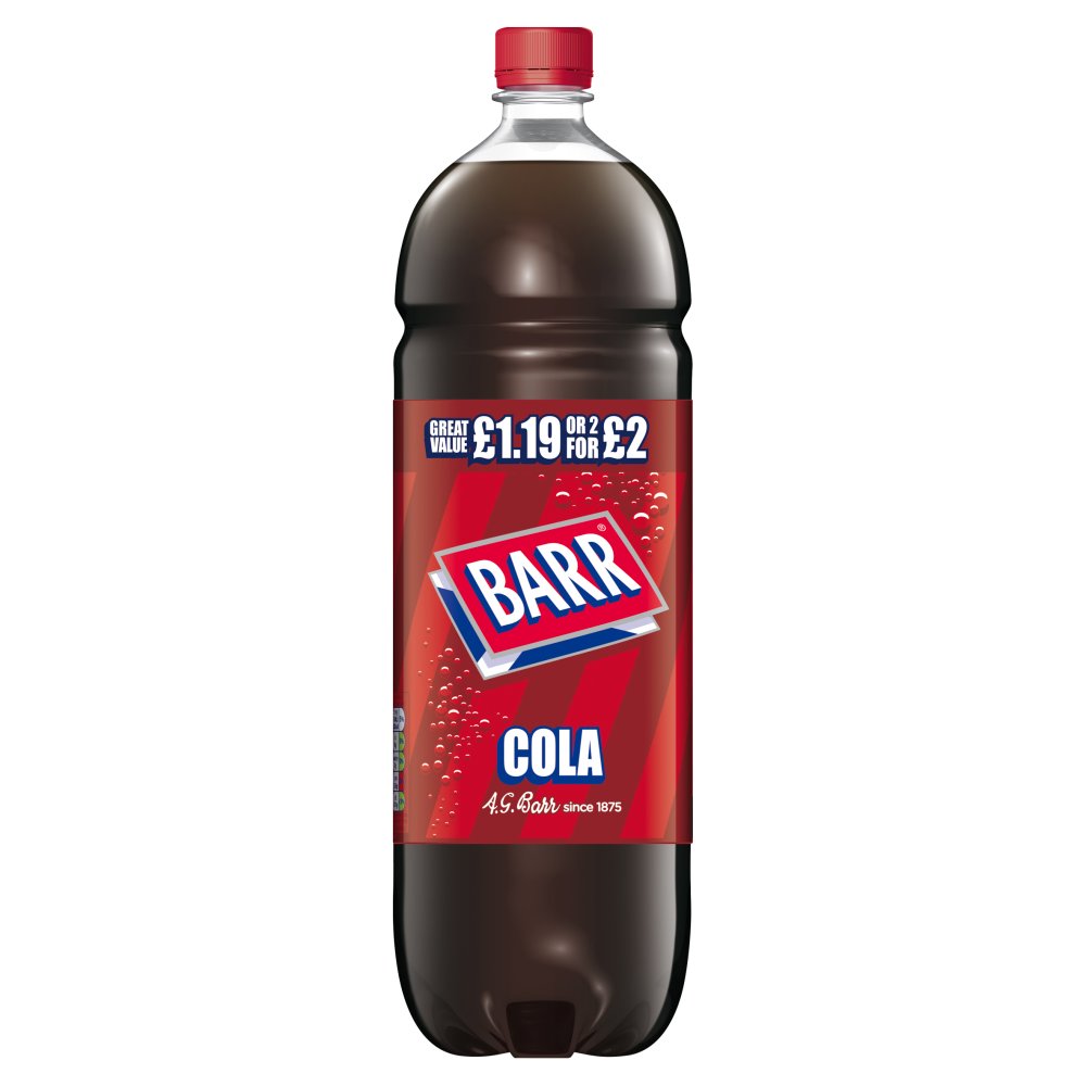 Barr Cola 2L Bottle PMP £1.19 or 2 for £2