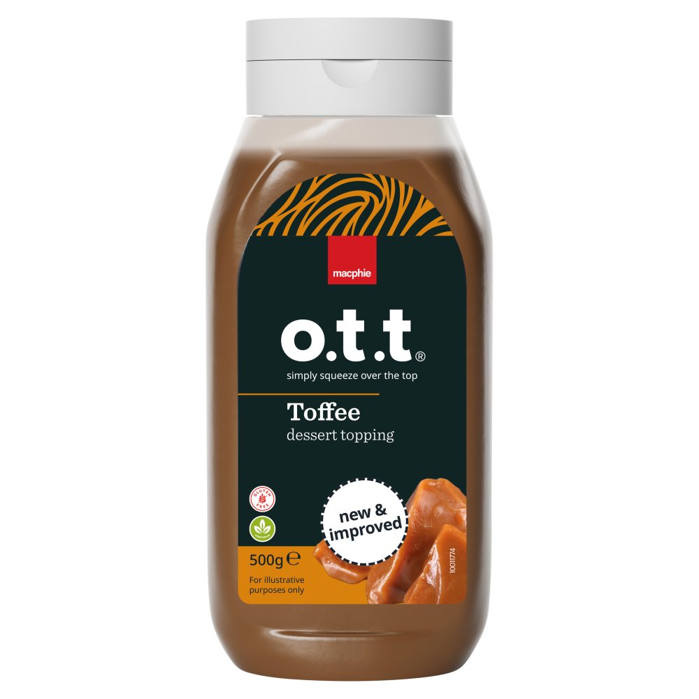 Macphie o.t.t® Toffee Dessert Topping 500g