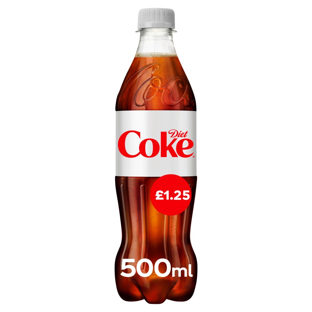 Diet Coke 24 x 500ml PMP £1.25