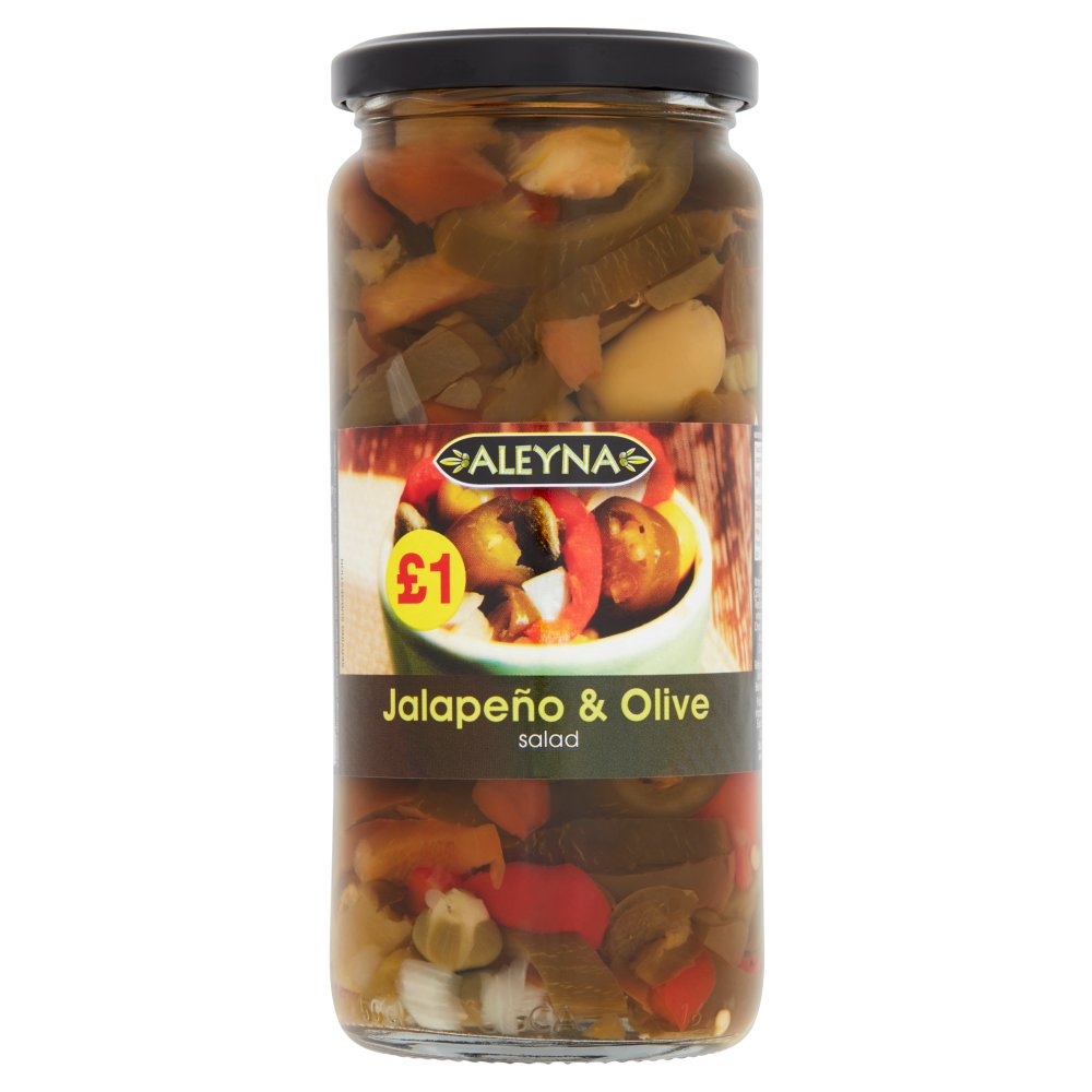 Aleyna Jalapeño & Olive Salad 480g