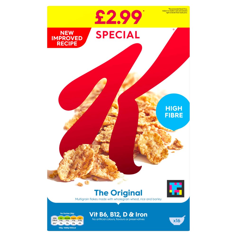 Kellogg's Special K Original Cereal 500g