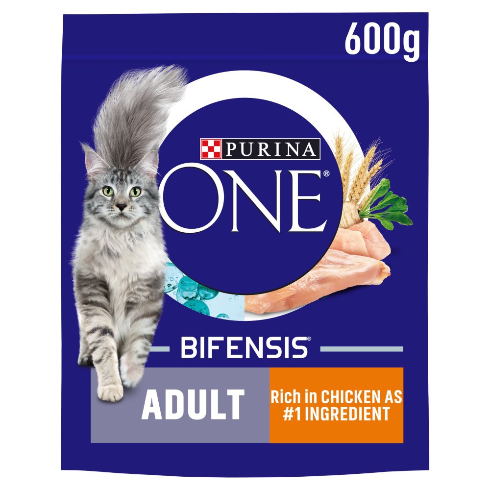 Purina ONE® Adult Cat Rich in Chicken Dry Food 600g PMP