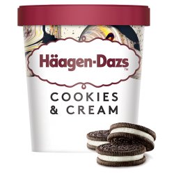 Häagen-Dazs Cookies & Cream Ice Cream 460ml