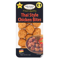 Delicatessen Fine Eating Thai Style Chicken Bites 200g