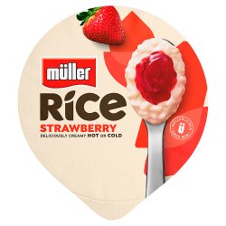 Müller Rice Strawberry Low Fat Pudding Dessert