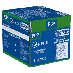 Pepsi Cola Postmix Syrup Bag-in-Box 7L