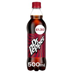 Dr Pepper 500ml PM £1.30