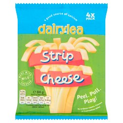 Dairylea Strip Cheese 4 Pack 84g