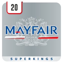 Mayfair 20 Cigarettes Superkings Silver