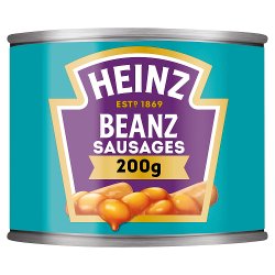 Heinz Baked Beanz with Sausages 200g