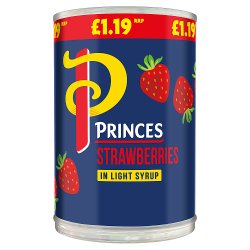 Princes Strawberries in Light Syrup 410g
