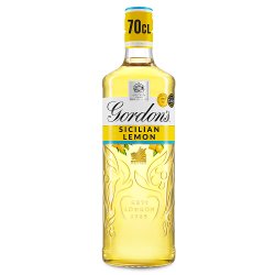 Gordon's Sicilian Lemon Distilled Flavoured Gin, 70cl
