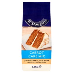 McDougalls Carrot Cake Mix 3.5kg