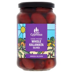 Cypressa Handpicked Whole Kalamata Olives 345g